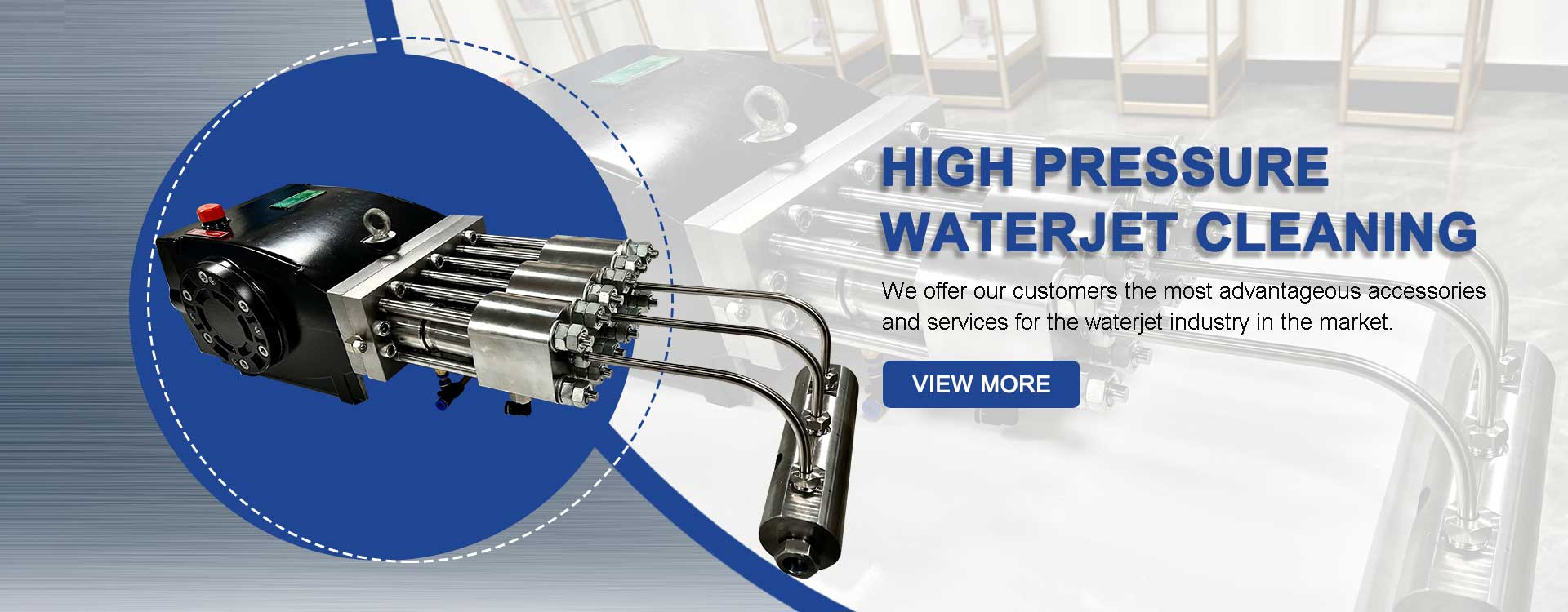 High Pressure Waterjet Direct Drive Pump