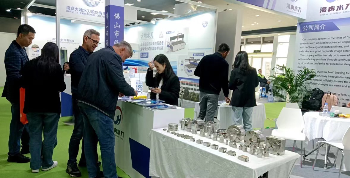 Hairan Waterjet Successfully Participated In 24th Xiamen Stone Fair